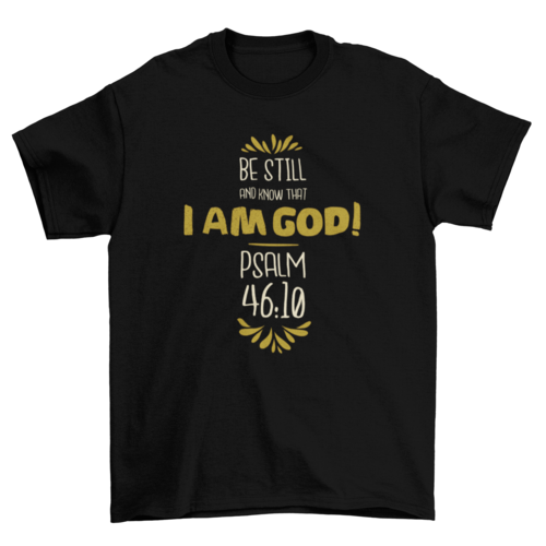 God christian religion quote t-shirt