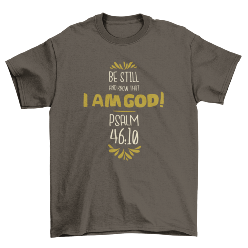 God christian religion quote t-shirt