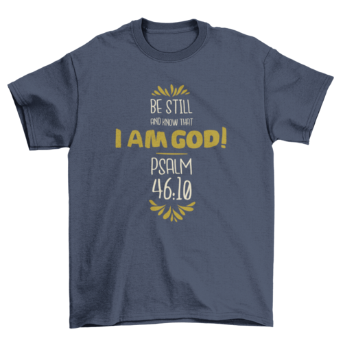 God christian religion quote t-shirt